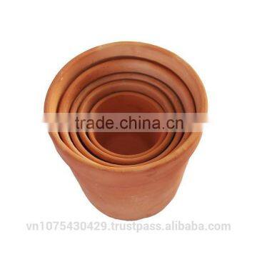 mini ceramic flower pots wholesale set 8