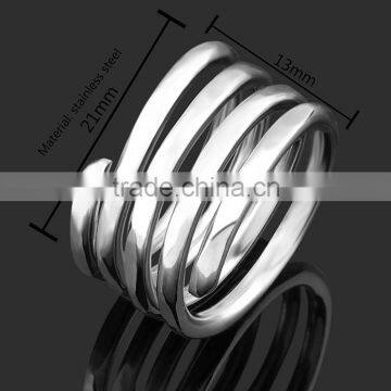 Most Popular Products China Stainless Steel Midi Rings For Women photo-6