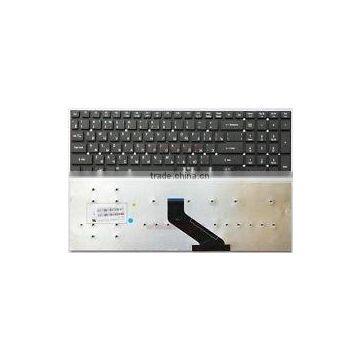 V5--431 Laptop Keyboard RU Layout in black color