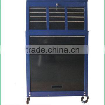 TJG-TCR8523 8-Drawer Rolling Tool Chest/Cabinet Combo Blue