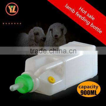 Hot sale lamb feeding bottle plastic sheep milk pot for animal