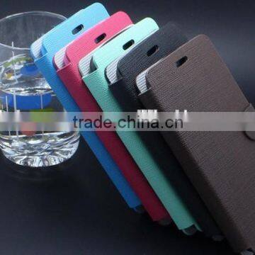 Crystal TPU Cover Folio Leather Case For Wiko Barry