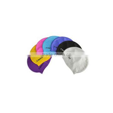 hight quality top design professional japanese latex swim cap