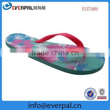 Lady /woman/girl fashion flat OEM welcomed PE /EVA slippers