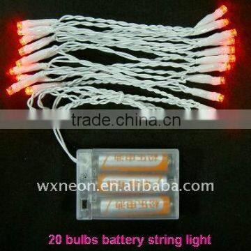 battery operated string light/led light /3aa battery light