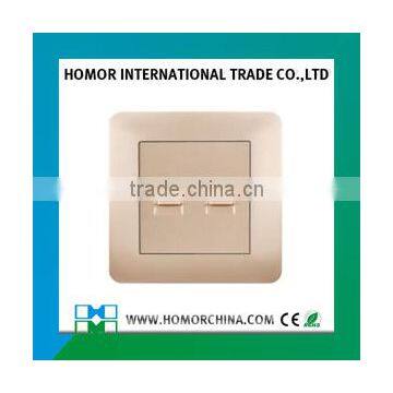 1 Gang Output TEL or Computer Socket / Wall Switch Socket photo-3