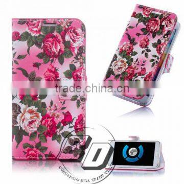 Fashionable Popular Painting Beautiful Pattern Design Book Style Flip Cover Case For Wiko Highway Star 4G lowest price