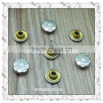 Garment accessories metal rivet for shoe