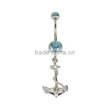 Body piercing jewelry vibrating navel belly rings
