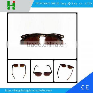 Outdoors Colourful Half Frame Sunglasses With Polarized Lens