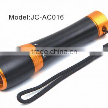 Colorful High Power CREE Focusable Flashlight with rechargeable battery