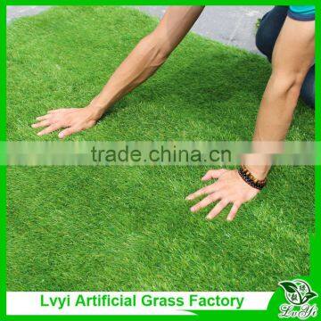 2015 Artificial grass for playground and football field garden grass