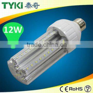 e27 12w 6000-6500k color led corn CE RoHS PSE approved