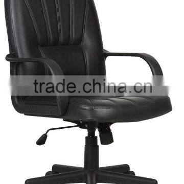 2015 Best Seller Ergonomic Handsome Leather Office Chair With Plastic Armrest HC-A052M