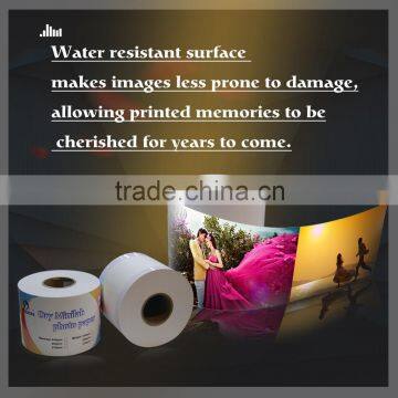 China 240gsm Satin Dry Minilab RC new 3' core roll Photo Paper for D700, DX100