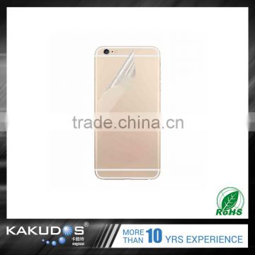 Gold Supplier Backcover Tempered Glass Cell Phone Screen Protector for Iphone 6 Plus