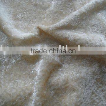 Polyester Sofa fabric - Snow Flower Velvet