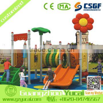 New Design Kids Outdoor Amusement Park Playground Equipment Slides
