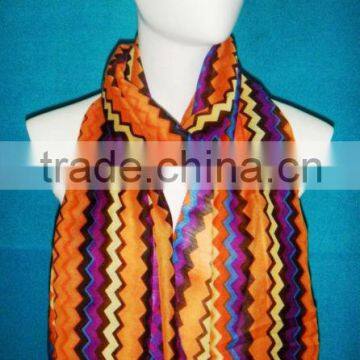 Latest Chiffon printed scarves/scarf