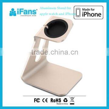 New Arrival Aluminum Charging Dock for Apple Watch Stand,Phone Holder for Apple Watch Stand