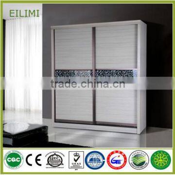 New design bedroom sliding door cloth wardrobe