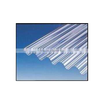 Polycarbonate corrugated plastic sheet ,polycarbonate corrugated sheet,UV protection pc sheet