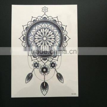 WX- 056 Prefect Temporary Black Tattoos/ Fake CMYK Tattoo Sticker