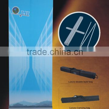 85*200cm Popular luxury aluminium roll up banner stand