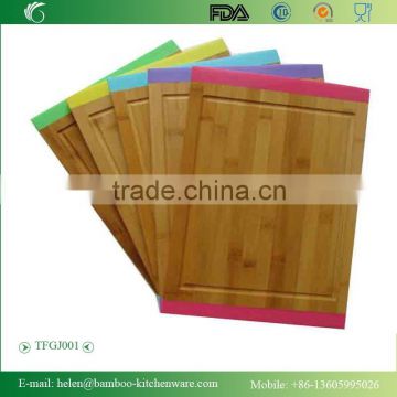 TFGJ001/FDA eco-friendly silicone cutting board/customized kithen utensil mutil-colors chopping block equipment