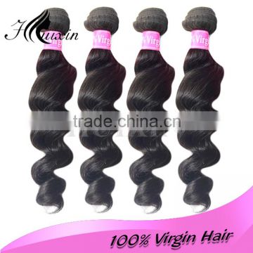 Factory Wholesale Price Unprocess 6A Grade Straight Human Hair Weave Virgin Brazilian Hair