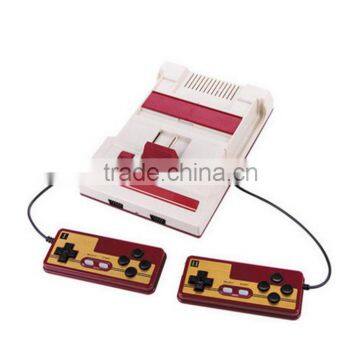 CoolBady Video Game Console FC Red White Classic Family tv Game machine Consoles Yellow cartridge