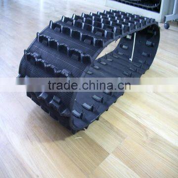 rubber spare parts used for amphibious atv/Snowmobile/utv,rubber track classis