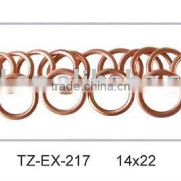 Exhaust gasket for cars or motorcycles