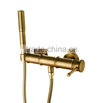 brass antique bronze bamboo shower 06/H6219