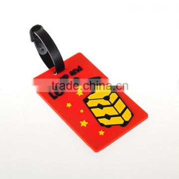 Promotional luggage tags, hotel luggage tag, Business card size luggage tag