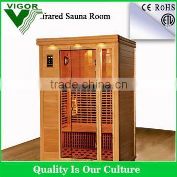 Far infrared sauna room with CE ETL for 4 people cheap customize sauna room