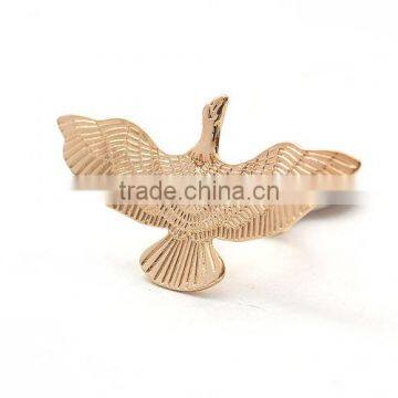 Fashion stone jewelry flying eagle rings