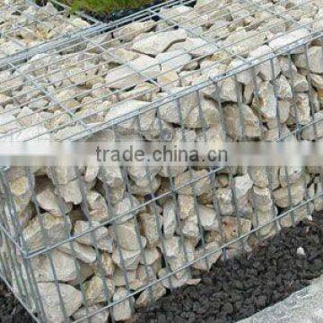 safety gabion/galfan hexagonal woven mesh gabions in Anping