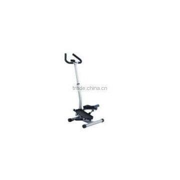 exercise stepper with handle