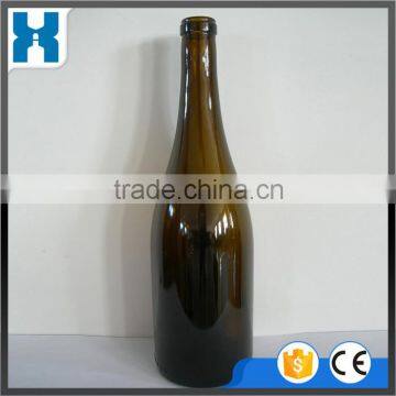 SLOPING SHOULDER GLASS WINE BOTTLE WHOLESALE 750ML