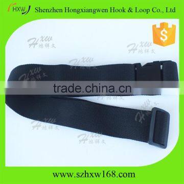 Black Custom 2cm*5m Adjustable Luggage Belt With Buckle photo-4