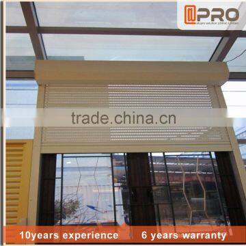 China alibaba aluminium roller shutter window for modern house