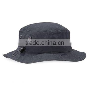 High Quality Cheap Short Brim Bucket Hat with String Wholesales