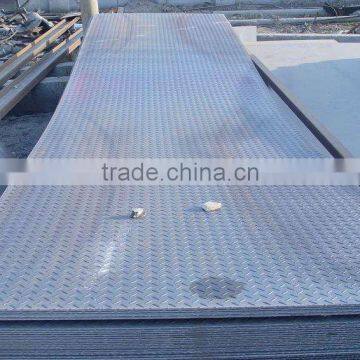 Q195 Q235 Q345 Checkered Plates Hot Rolled Checkered Steel Sheet