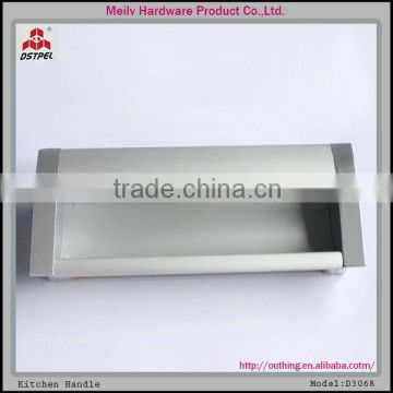 Fashion Aluminum+Zinc Door Hidden Handle D3068