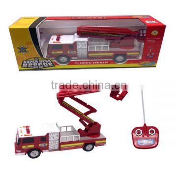 6CH Rechargeable RC Fire Truck with Charger+Light