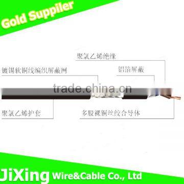 Tinned copper wire shield PVC insulated rvvp cable