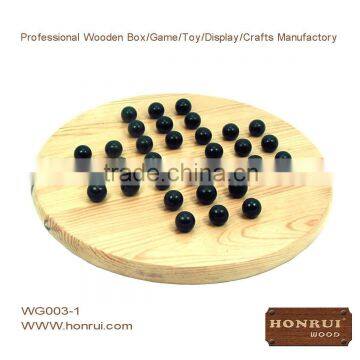 wooden chess game