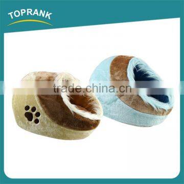 Cheap Soft plush slipper shape pet cat house for cats