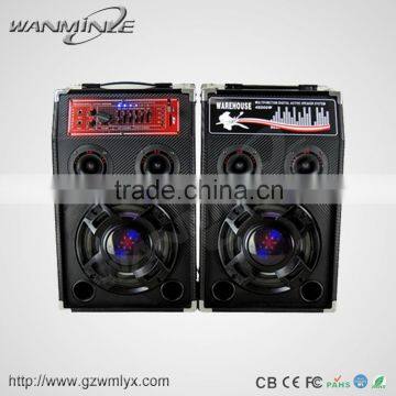 45W Amplifier Multi Function with Radio Receivers Speaker Hifi Mono Soundtrack Karaoke Speaker